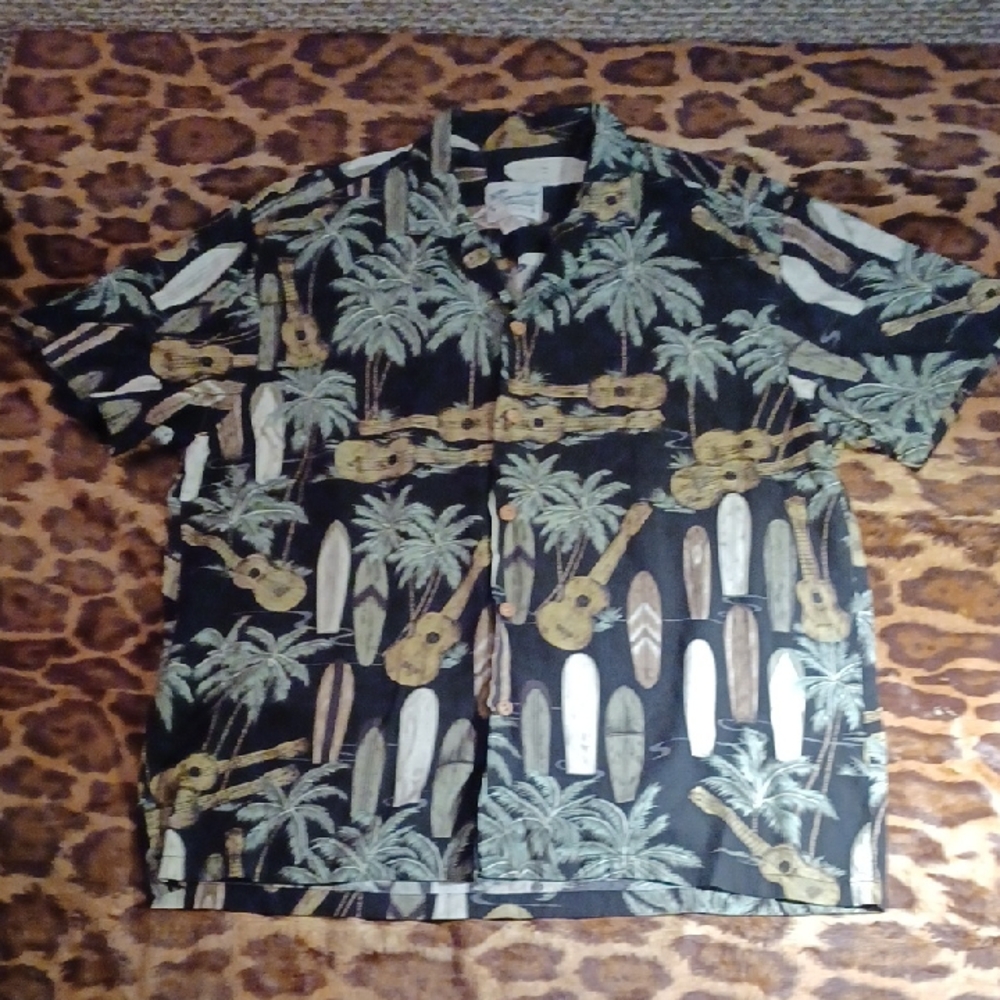 Men's Hwaiian Shirt, L